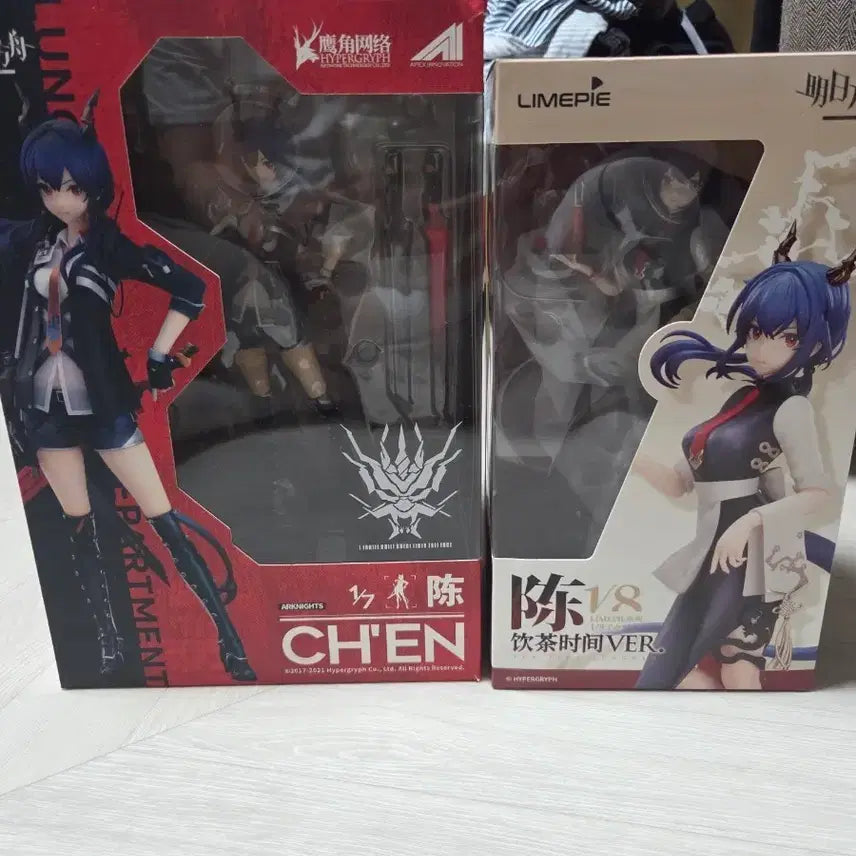 [BUNJANG] Arknights Chen Figure Bundle Set / 택포9) 명일방주 첸 피규어 일괄