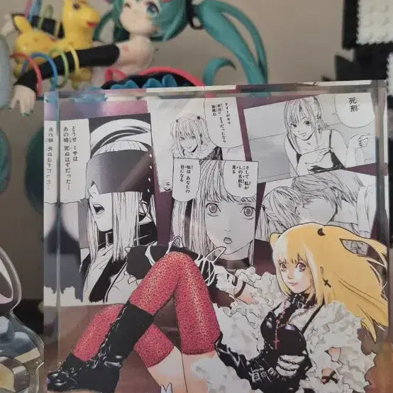 [BUNJANG] Death Note Misa Amane Prize B Acrylic Block / 데스노트 아마네 미사 쿠지 B상 아크릴 블록 블럭 판매 라이토 엘 L