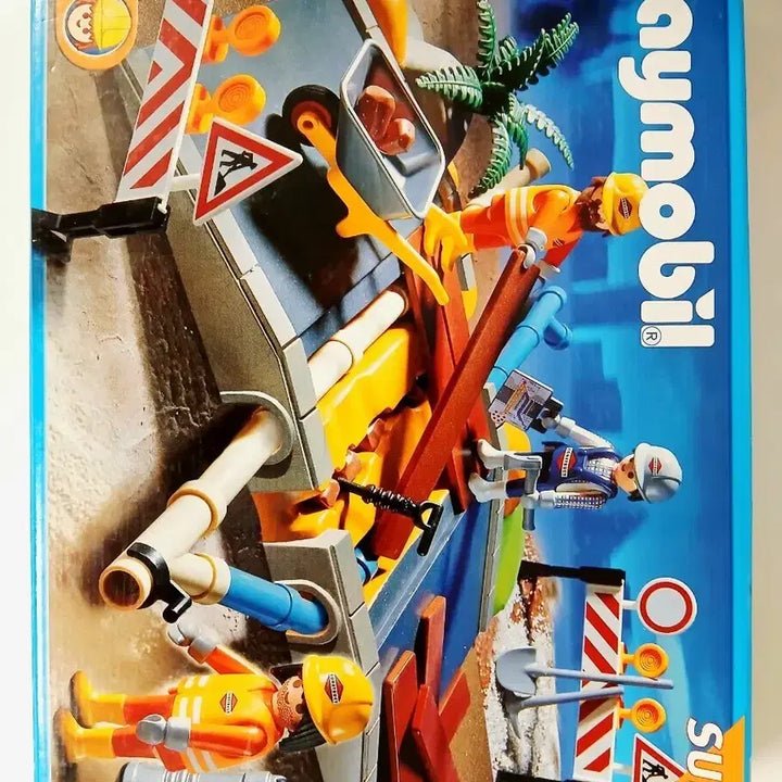 [BUNJANG] Playmobil Super Set 3126 Construction Site / 플레이모빌 슈퍼세트 3126 건설 공사 현장