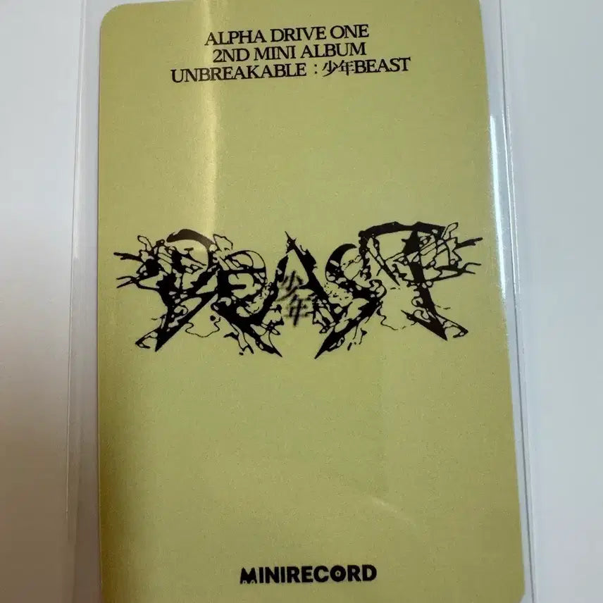 [BUNJANG] Adriveone AD1 Cementic Nest Cat Headband Mini Record Special Edition Sanghyeon / 알파드라이브원 ad1 Cementic Nest 고양이머리띠 미니레코드 특전 상현