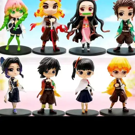 [BUNJANG] Demon Slayer Figure Set (8 Types) / 귀멸의 칼날 피규어 세트 8종