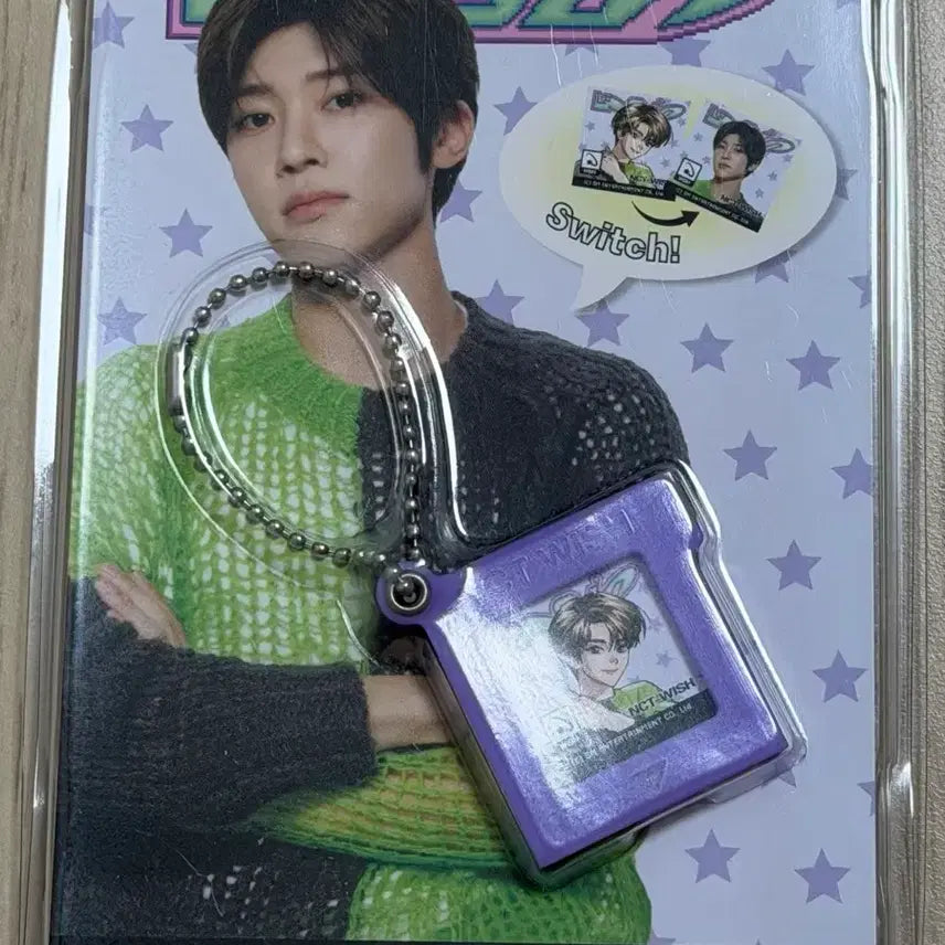 [BUNJANG] NCT WISH Sion MD Login Game Pack Keyring / 엔시티 위시 시온 로그인 엠디 게임팩 키링