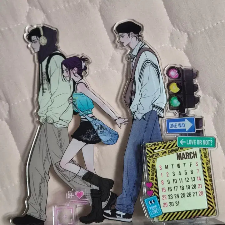 [BUNJANG] Operation Pure Love Acrylic Calendar / 작전명순정 아크릴캘린더 팔아요