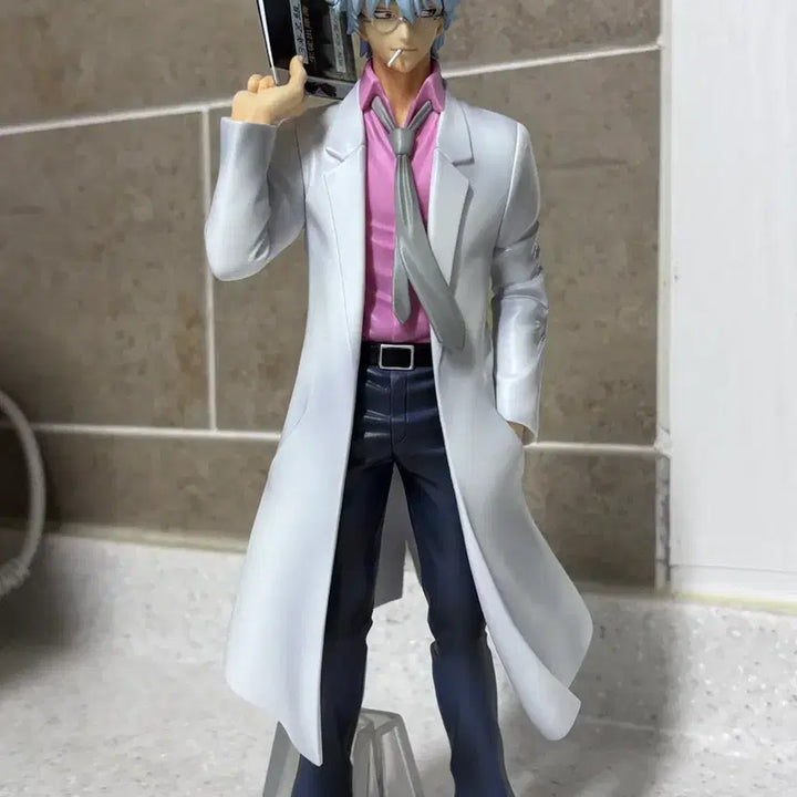 [BUNJANG] Gintama Gin Tama Gintoki A Prize Figure / 단순전시 ) 박스 O 은혼 삼젯 긴파치 쿠지 긴토키 a상 피규어 양도