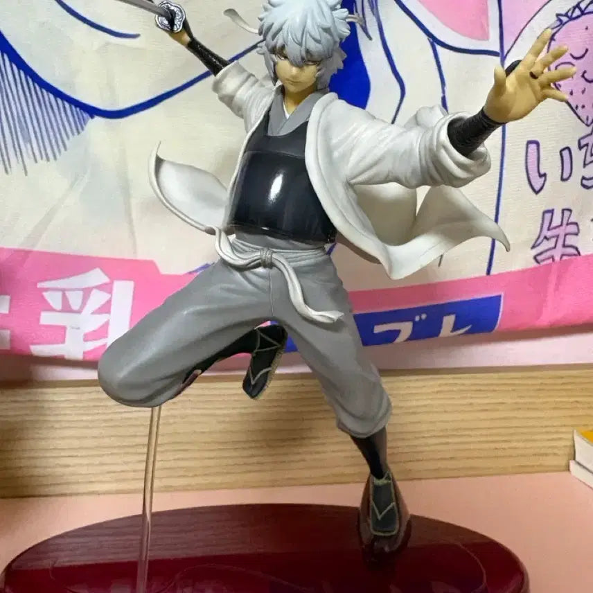 [BUNJANG] Gintama Gintoki White Night Warrior GEM Figure / 은혼 긴토키 백야차 gem g.e.m 피규어