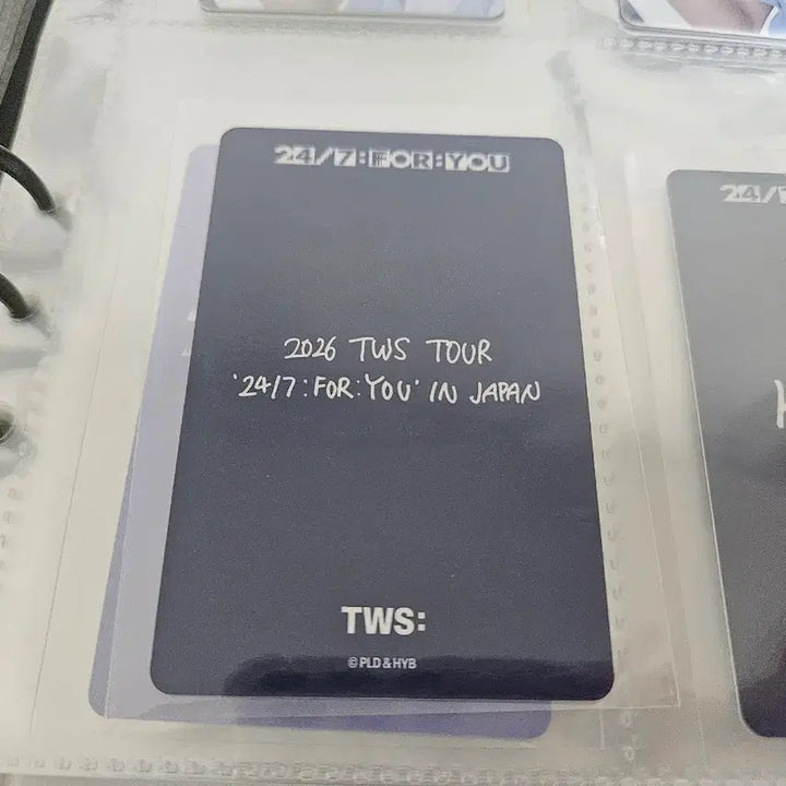 [BUNJANG] TWS Dohoon Japan Tour Trading Card / TWS 도훈 재팬 투어 트레카
