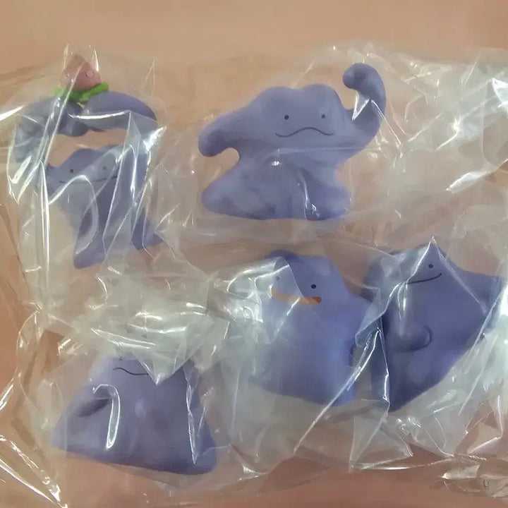 [BUNJANG] Pokemon Ditto Full Set Collection 5 Types / [새상품, 풀세트] 가챠 메타몽 가득 컬렉션 5종 풀세트