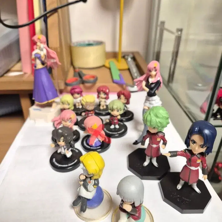 [BUNJANG] Mobile Suit Gundam SEED Mini Figure Set (16 Types) / 기동전사 건담SEED 미니 피규어 16종 세트