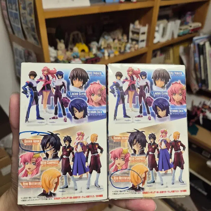 [BUNJANG] Mobile Suit Gundam SEED Mini Figure Set (16 Types) / 기동전사 건담SEED 미니 피규어 16종 세트