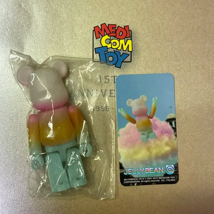 [BUNJANG] Bearbrick 34 Jelly Bean Cotton Candy / 베어브릭 34탄 젤리빈 솜사탕