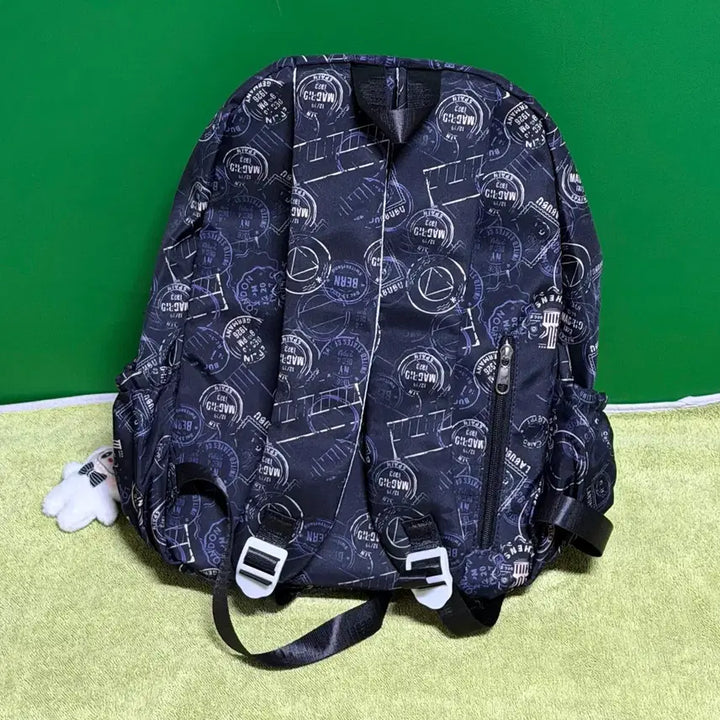 [BUNJANG] LaBooBoo Patterned Backpack / 라부부 가방 새상품