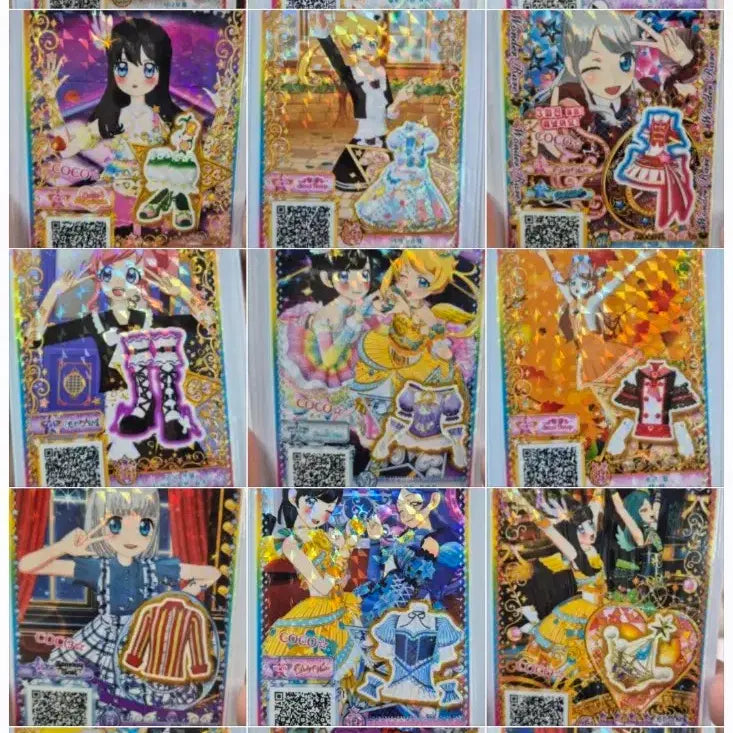 [BUNJANG] Pripara Game Coordinate Cards / 프리파라? 게임용 코디 카드