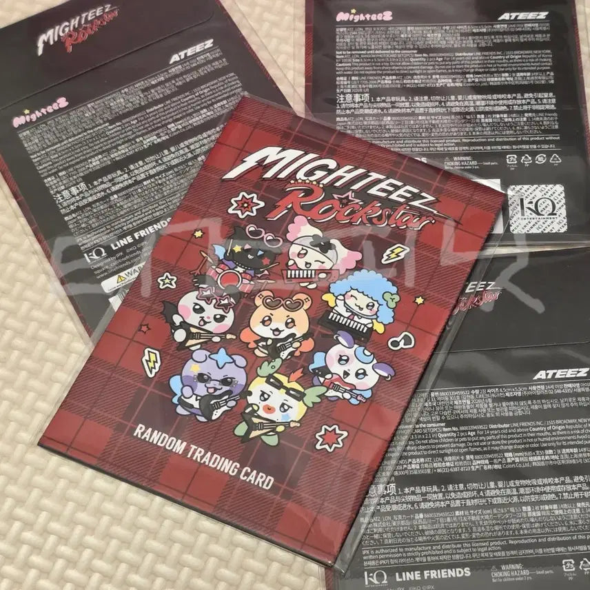 [BUNJANG] ATEEZ Mighteez Random Photocard Bundle Set (Sealed) / 에이티즈 마이티즈 랜덤 트레카 ateez mighteez random tc poca 포카 미개봉 sealed 4팩