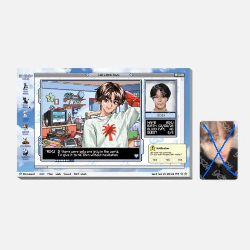 [BUNJANG] NCT WISH Riku Login MD Photo Set / 엔시티위시 리쿠 로그인 엠디 포토세트