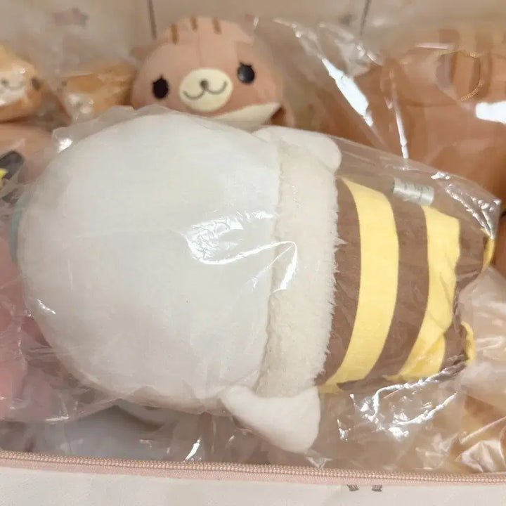 [BUNJANG] Mamegoma "Honey Bee" Medium-Large Plush (20cm+) / (추석세일)20cm이상 꿀벌 마메고마 중대형