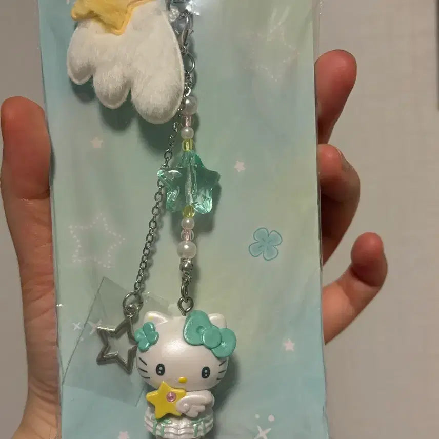 [BUNJANG] Sanrio Wish Hello Kitty Keychain / 산리오 위시 헬로키티 키링