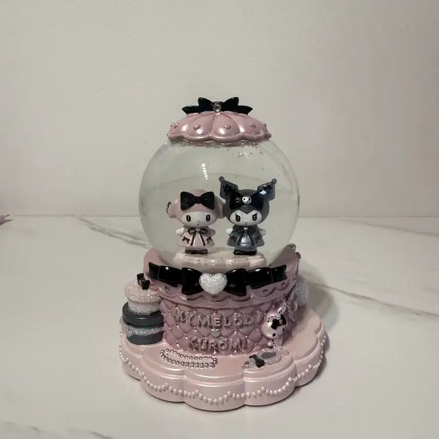 [BUNJANG] Sanrio My Melody &amp; Kuromi Snow Globe 2023 / 산리오 2023 마이멜로디 쿠로미 스노우글로브