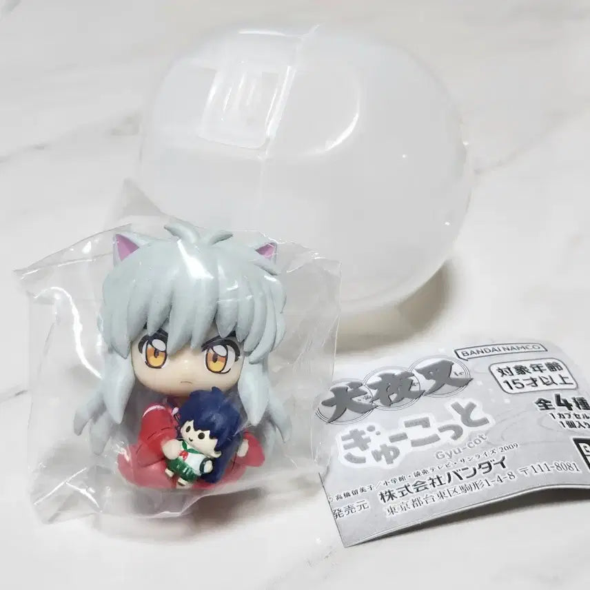 [BUNJANG] Inuyasha Hugging Figure Gacha / (최저가) 이누야샤 꼬옥 안아줘 피규어 가챠