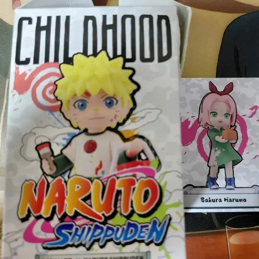 [BUNJANG] Pop Mart Naruto Childhood Arc Sakura Figure / 팝마트 나루토 어린시절편) 사쿠라 피규어 (상자만 개봉, 미개봉새상품)