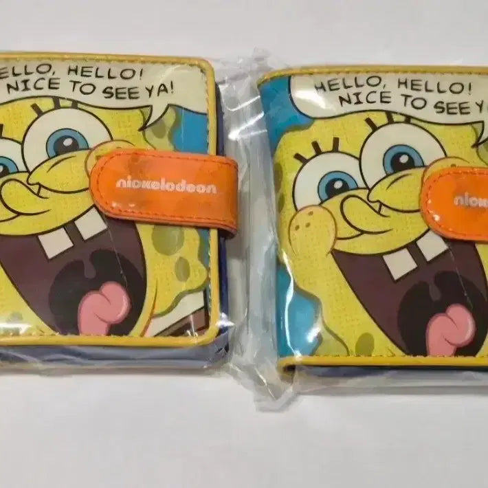 [BUNJANG] Vintage SpongeBob SquarePants Wallet / 고전 스펀지밥 지갑