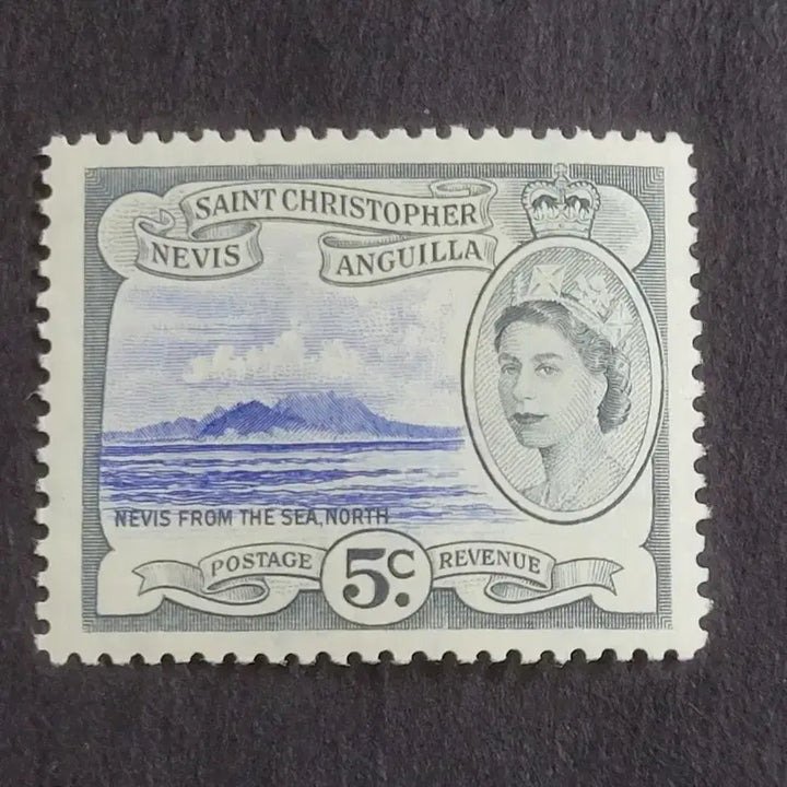 [BUNJANG] 1956 Queen Elizabeth Accession Commemorative Stamp / 1956년 영국 엘리자베스여왕 즉위기념 우표Queen Elizabeth
