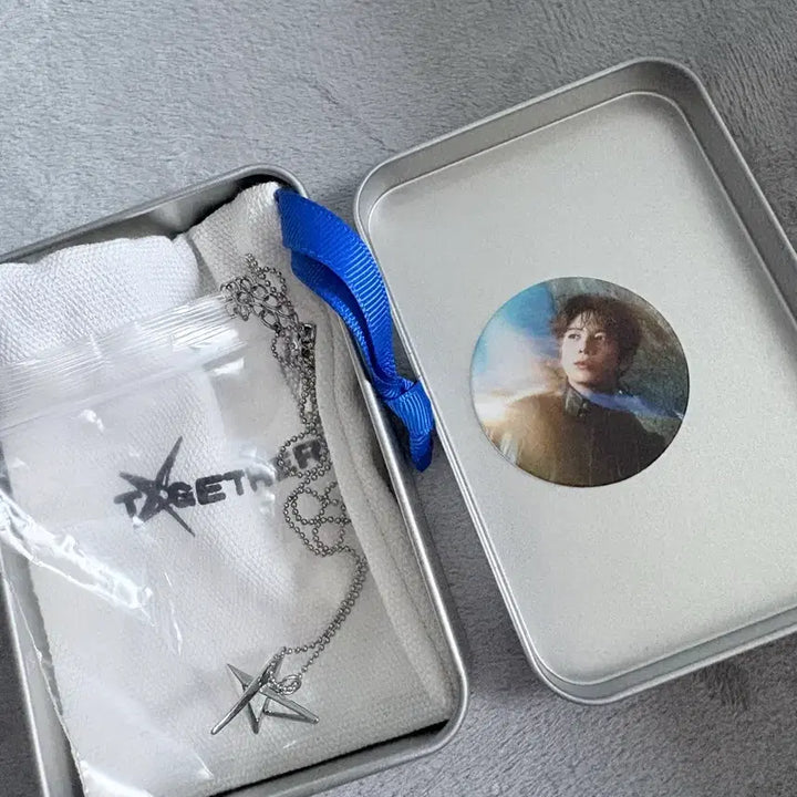 [BUNJANG] TXT Taehyun Necklace (Circle) / 투바투 투게더 쇼케이스 역조공 목걸이 태현 (미착)