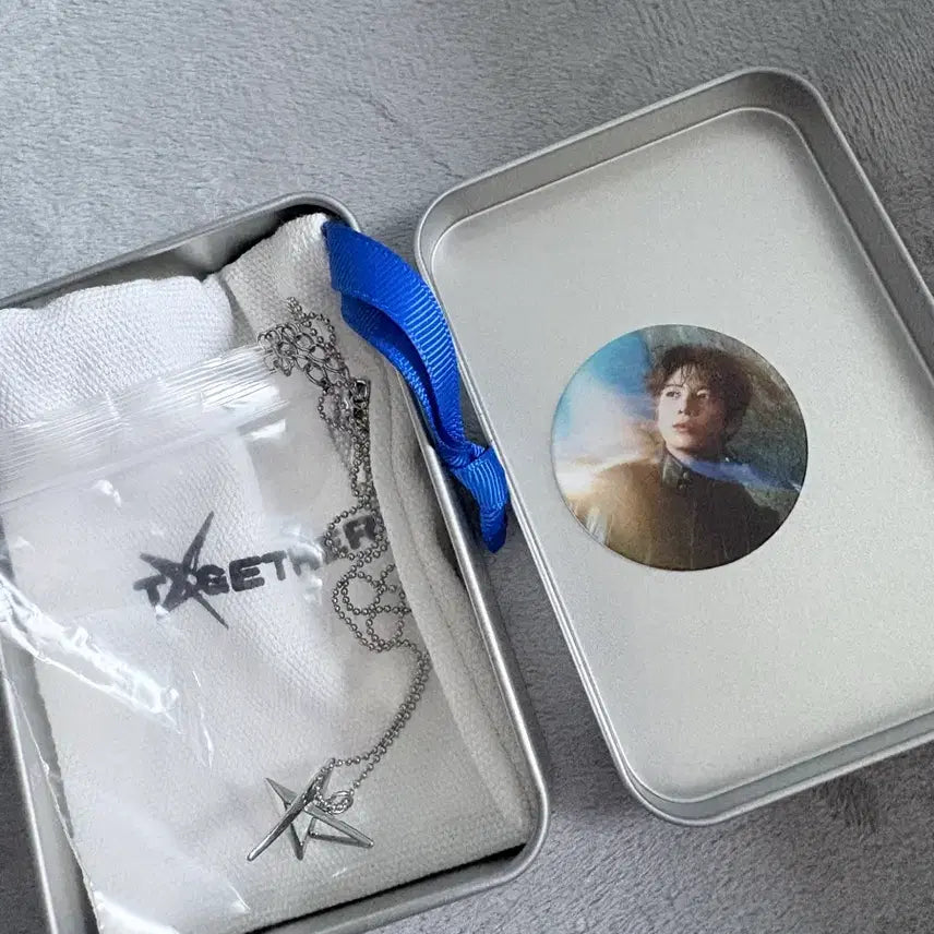 [BUNJANG] TXT Taehyun Necklace (Circle) / 투바투 투게더 쇼케이스 역조공 목걸이 태현 (미착)