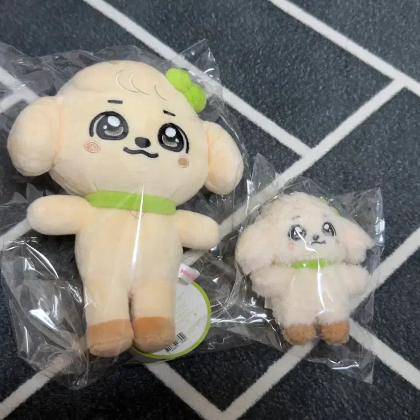 [BUNJANG] IVE Minive Yujin Plush Doll Keyring / 아이브 미니브 강안지 유진 팝업 플러시 인형 키링 양도