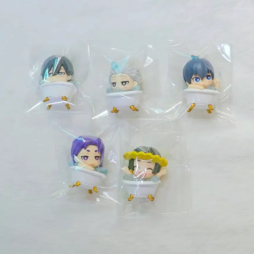 [BUNJANG] Blue Lock Bubble Ball Gacha Figure 5-Piece Full Set / 블루록 버블탄 가챠 피규어 5종 풀세트