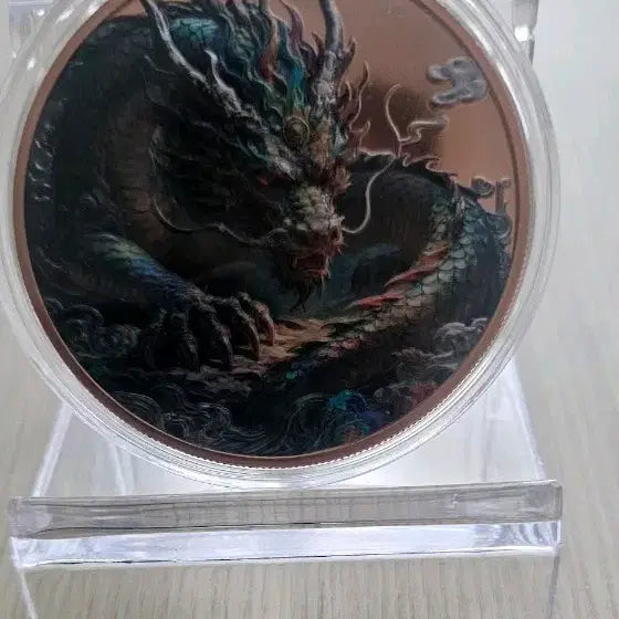 [BUNJANG] 2026 Legend Dragon 5oz High Relief Color Proof Copper Round (Limited Edition 5,000) / 2026년 레전드 드래곤 5온스 ( 순도99,9% 155g) 하이릴리프 색체 구리 프루프 (한정판5,000개)