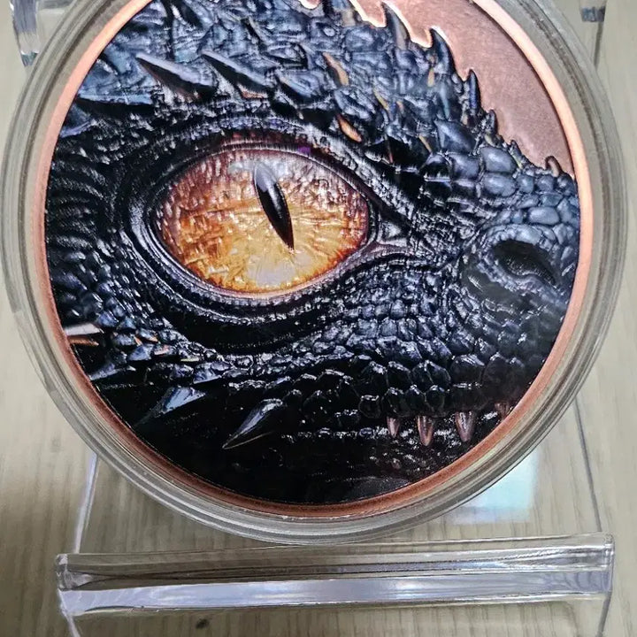 [BUNJANG] 2026 Legend Dragon 5oz High Relief Color Proof Copper Round (Limited Edition 5,000) / 2026년 레전드 드래곤 5온스 ( 순도99,9% 155g) 하이릴리프 색체 구리 프루프 (한정판5,000개)