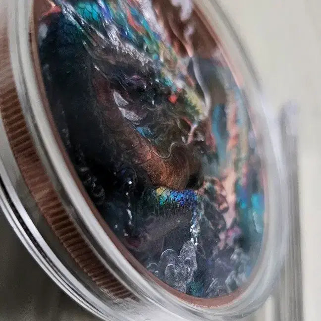 [BUNJANG] 2026 Legend Dragon 5oz High Relief Color Proof Copper Round (Limited Edition 5,000) / 2026년 레전드 드래곤 5온스 ( 순도99,9% 155g) 하이릴리프 색체 구리 프루프 (한정판5,000개)