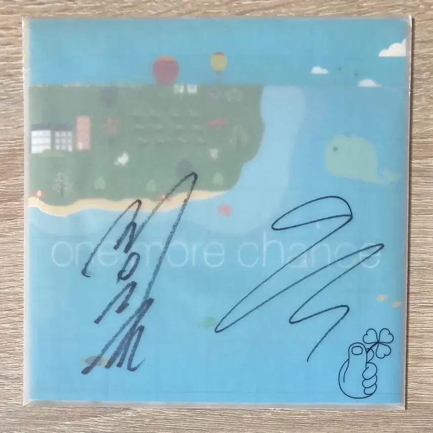 [BUNJANG] One More Chance First Album CD (Signed Edition) / 원 모어 찬스 - First Album CD 판매 (싸인반)