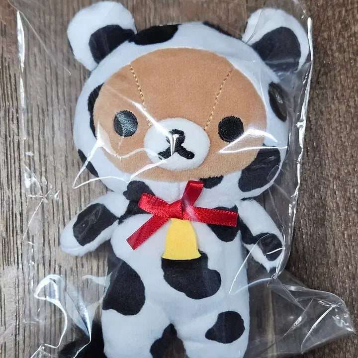 [BUNJANG] San-X Rilakkuma "The Past Days" Collection Random Keychain (Cow Rilakkuma) / 산엑스 그때 그시절 리락쿠마 랜덤 키링 젖소 리락쿠마