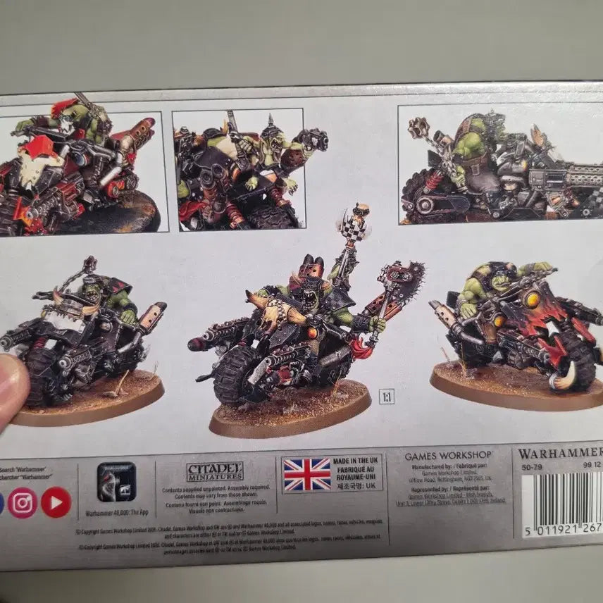 [BUNJANG] Warhammer 40,000 Ork Warbike / 워해머40k 오크 워바이크 팝니다.