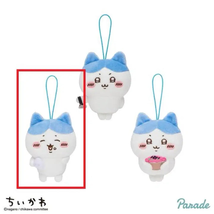 [BUNJANG] Chiikawa Hachiware Onigiri Mascot / 치이카와 하치와레 투성이 주먹밥 마스코트 새상품