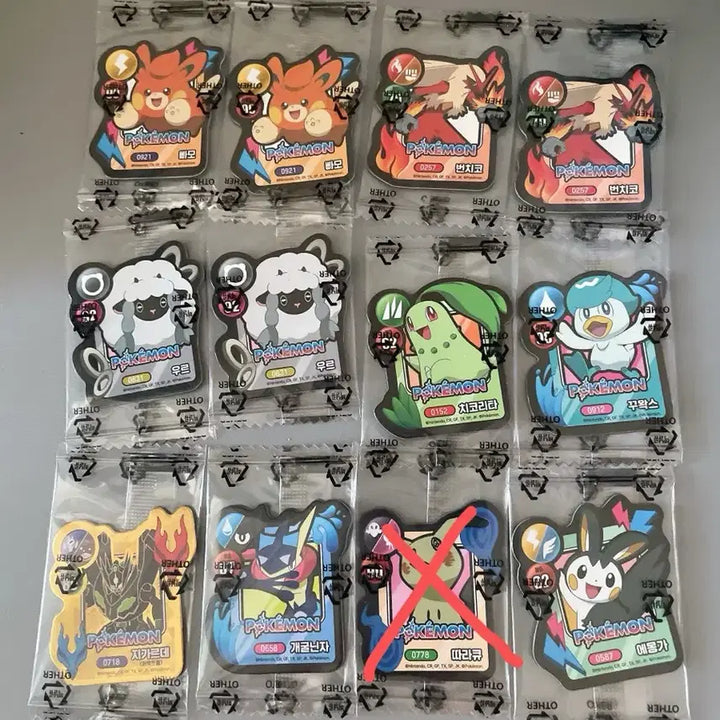 [BUNJANG] Pokemon Cookie Magnet Set 2 - Trading / 포켓몬 쿠키 마그넷 교환