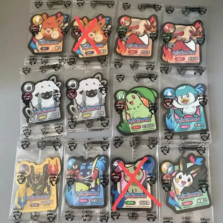 [BUNJANG] Pokemon Cookie Magnet Set 2 - Trading / 포켓몬 쿠키 마그넷 교환
