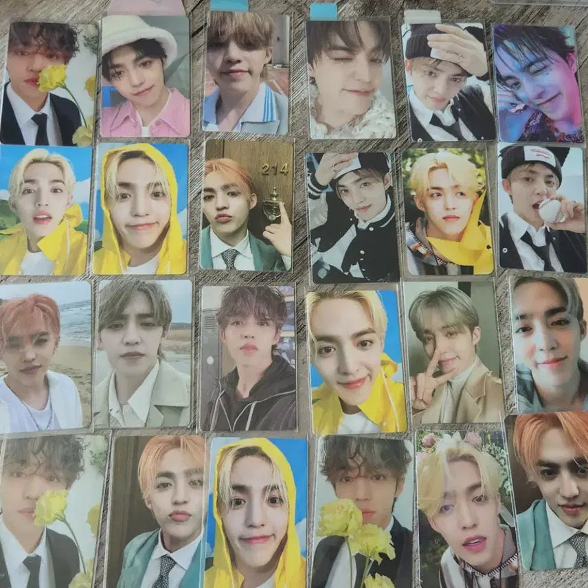 [BUNJANG] Seventeen S.Coups Photocard Bundle Set / (급처)(일괄)세븐틴 에스쿱스 포카 24개 판매