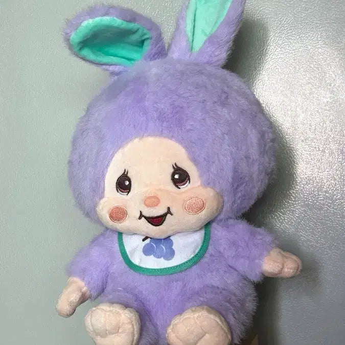 [BUNJANG] Grape Rabbit Monchhichi (Tag Included) / 포도토끼 몬치치(택o)