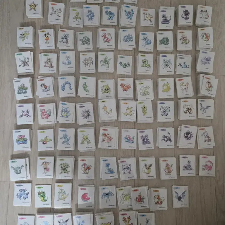 [BUNJANG] Pokemon Sticker Artwork / 포켓몬 띠부씰 아트워크 등 판매