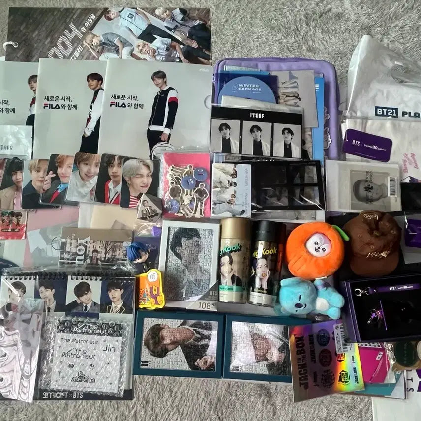 [BUNJANG] BTS Jin Suga RM J-Hope Jimin V Jungkook Bundle Set / 방탄소년단 굿즈 일괄 판매