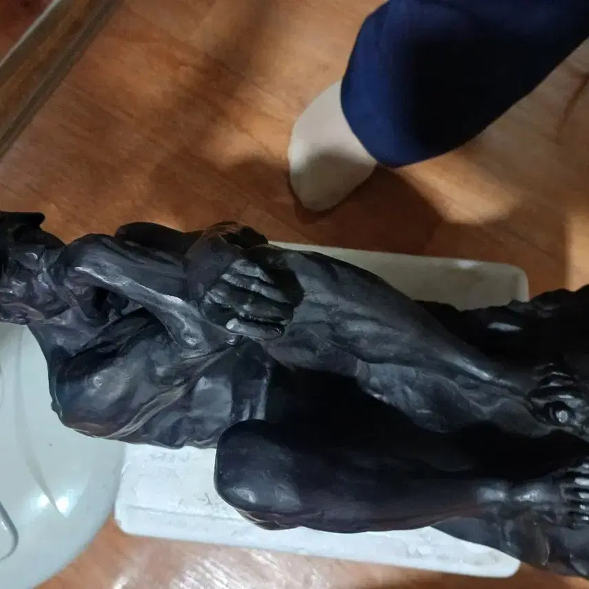 [BUNJANG] Bronze Thinker Sculpture (30-39cm) / 20. 30. 39 센치청동재질생각하는사나이 무게있음