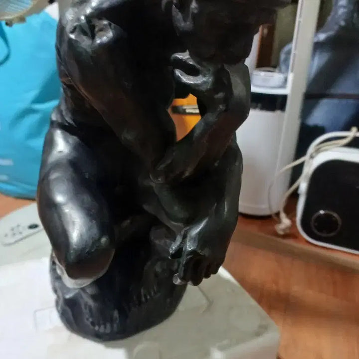 [BUNJANG] Bronze Thinker Sculpture (30-39cm) / 20. 30. 39 센치청동재질생각하는사나이 무게있음
