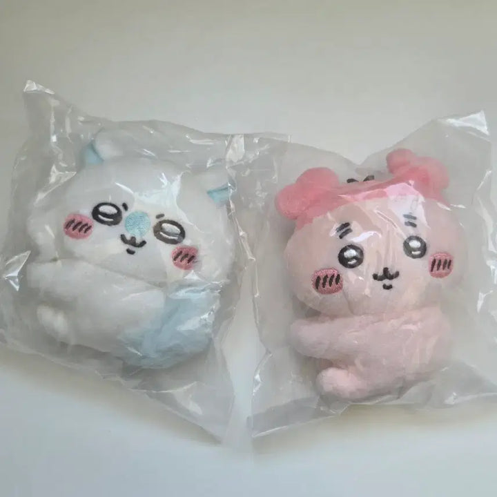 [BUNJANG] Chiikawa Momonga Kani Clip Plush Bundle Set / 치이카와 먼작귀 클립인형 가챠 일괄 모몽가 카니