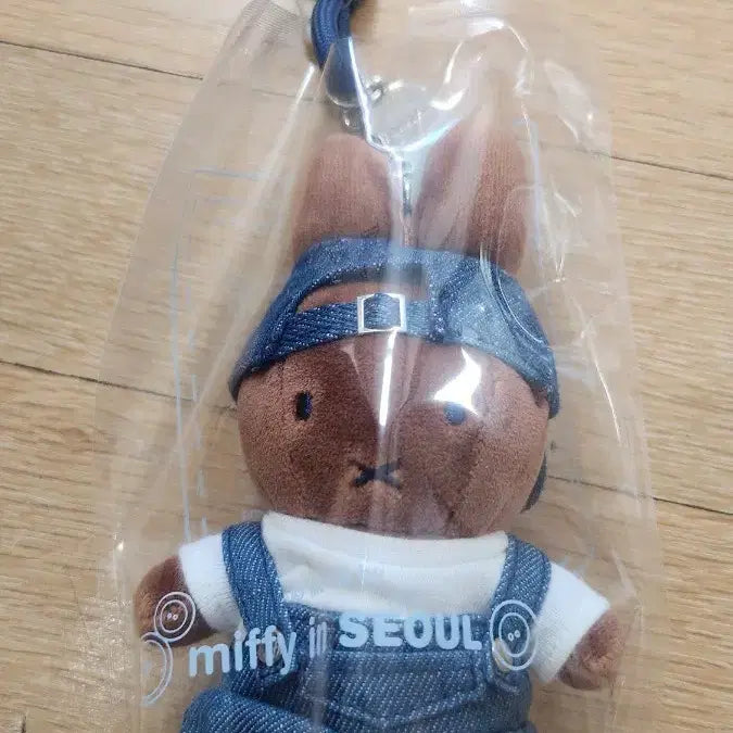 [BUNJANG] Miffy in Denim Denim Keychain / (새상품) 미피 인 데님