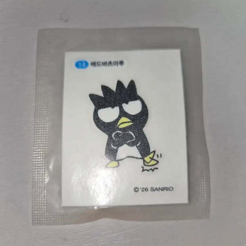 [BUNJANG] Badtz-Maru Hanmaru Sticker / 배드바츠마루 하나마루 띠부실 교환