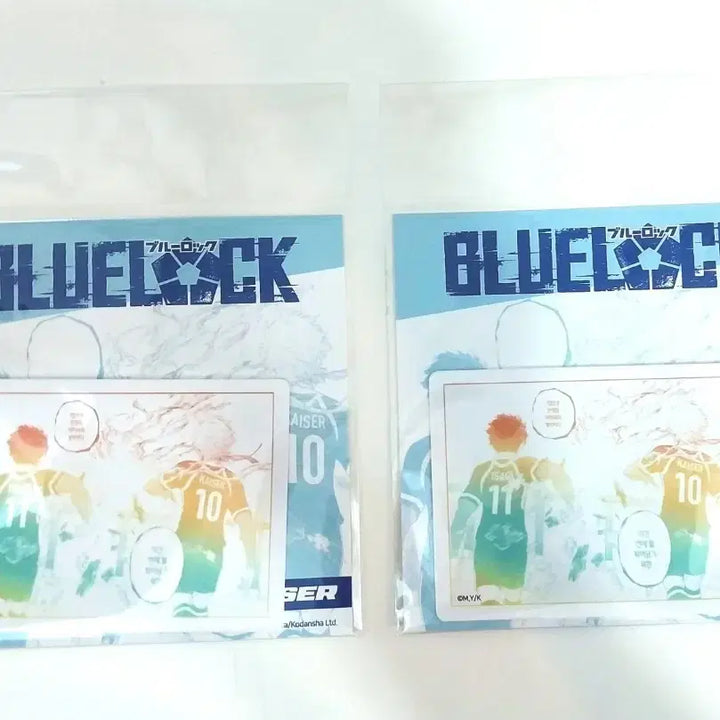 [BUNJANG] Blue Lock Popup Michael Kaiser &amp; Yoichi Isagi Sticker Bundle / 블루록 팝업 카이이사 스티커 미하엘 카이저 이사기 일괄 양도