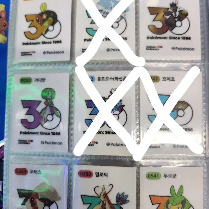 [BUNJANG] Pokemon 30th Anniversary Stickers / 포켓몬 30주년 띠부씰