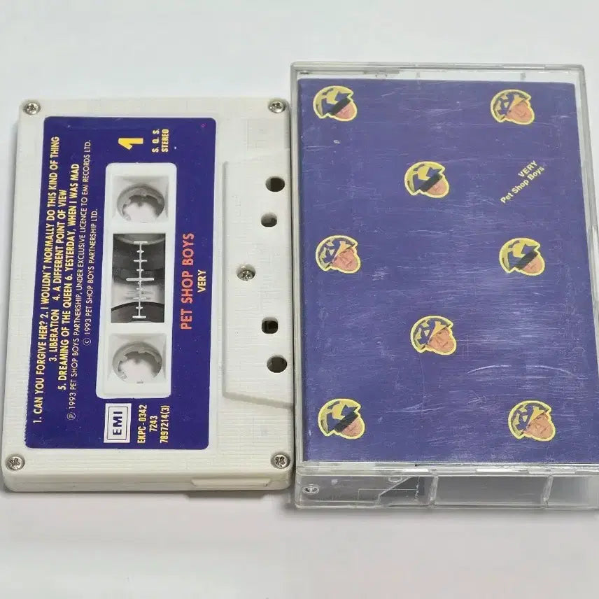 [BUNJANG] Pet Shop Boys Very Cassette Tape / 펫 샵 보이즈 (Pet Shop Boys) - Very 카세트 테이프